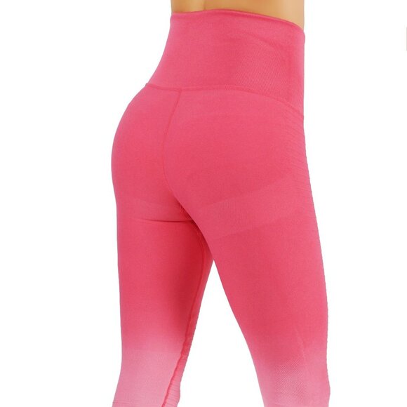Workout Women's Leggings High Compression Pants - Picture 2 of 5